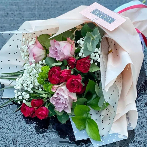 Букет з квітів "Надзвичайна"